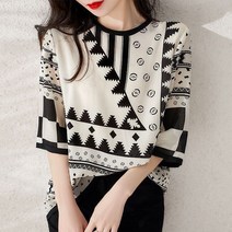 여름 블라우스 티 하늘비즈 A25 E823S088