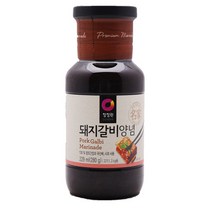 청정원 돼지갈비 양념장, 500g, 6개