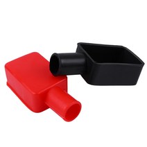 범용 자동차 배터리 터미널 보호 커버 4.5x2cm 원형 절연 캡, 한개옵션0, 한개옵션0
