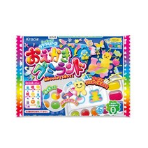 크라시에 가루쿡 포핀쿠킨 오에가키 구미랜드(젤리만들기) / 아이들 간식 가족들 함께 즐기는 과자 쿠키 젤리 캔디 미니어처 음식 만들기 세트