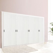 [저스틴퍼니처]요한 하프갤러리 붙박이장-300cm(행거형), 붙박이장-300cm