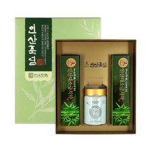인산 9회죽염분말240g 대소금죽염치약2개 선물세트, 인산 9회죽염분말240g 대소금죽
