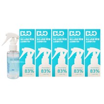 듀오 소독용 에탄올 스프레이, 5개, 150ml