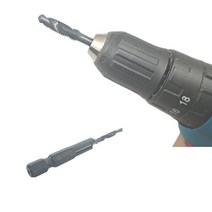 차징샵유통 전동 드릴 블랙 탭핑 디버링 드릴비트 M3 X 0.5MM, 3IN1 비트 M3 x 0.5MM, 1개