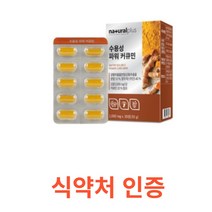 내츄럴플러스 - 수용성 파워 커큐민 1000mg x 30정 식약처 식약청 인정 인증 해썹 haccp 인도산 활력 강황 추출물분말 캡슐 말토덱스트린 치커리분말 히드록시, 30캡슐X11개