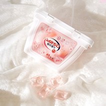 TAE WOL 캡슐세탁세제 디스크 파워 올인원 딥클린 벚꽃향 초고농축 드럼일반겸용 용기형 90개 180개, 45개입*2