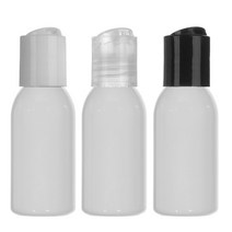 프레스캡 30ml 50ml 60ml 75ml 80ml 100ml 똑딱이캡 공병 화장품, 30ml백색 검정캡