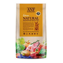 ANF 식스 프리 인도어 어덜트 고양이 사료, 1kg, 1개