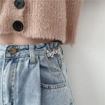 나비 핀 허리 꽉 가제트 여성의 모든 경기 벨트 보이지 않는 고정 청바지 스커트 허리띠 큰 변화 작은 벨트 여름