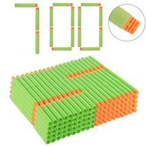 전자 업소 다트100/1000Pcs 7.2cm 총알 범용 버퍼 소프트 다트 플랫 헤드 부드러운 장난감 총 Nerf 엘리트, 04 700pcs Green