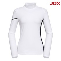 JDX 가성비 완전좋은 양면기모 하이넥 여성골프티셔츠 X1SFTLW93