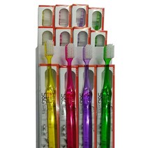 에스앤지 치과전용칫솔 교정용슬림모 12개입 1박스, 4개입