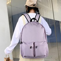 여자 파스텔 컬러 대형 빅사이즈 캐주얼 데일리 백팩