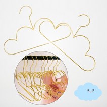 구름 옷걸이 아이방 꾸미기 키즈룸 철재 골드 금속 미니 베이비샤워 아기 신생아 유아 어린이 옷가게 옷집 디피 전시 인테리어 다용도 행거 아이들, 단품
