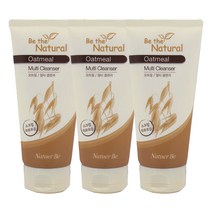 3개)네추어비 비더네추럴오트밀 멀티클렌저180ml, 180ml, 3개