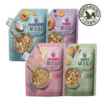 [산과들에] 글루텐프리 그래노 뮤즐리 500g x1봉, 상세설명 참조, 01.그래노뮤즐리500g*1봉