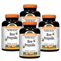 [Holista Canada] 홀리스타 비프로폴리스 500mg 200정-3병+무료증정1병(총4병) 면역력을 높이세요~캐나다 직배송, 4병, 656