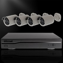 WN004S 4채널 NVR CCTV IP 카메라 녹화기 풀패키지