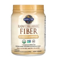 Garden of Life 가든오브라이프 로우 식이섬유 RAW Fiber 803g (28.32oz) 프로틴 단백질 오메가 3 화이버