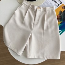 FANSYLI Luxi 여름 얇은 반소매 자켓 + 정장 반바지 캐주얼 느슨한 양복 세트 297 9F
