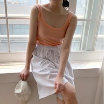겟잇미 치리 편한 슬림 여성 데일리 골지 나시