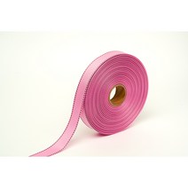 포장 리본 끈 제이제이리본 스티치리본5mm 10mm 15mm 25mm 36컬러 (길이 45M 90M ) 공단리본, 35연분홍꽃분홍, 5mm(90M)