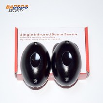 자동문 센서 근접 적외선 10 개/몫 12 ~ 24V DC/AC 방수 광전지 적외선 빔 센서 감지기 15m 자동 배리어 울, 한개옵션0