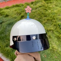 토끼 귀 헬멧 악세서리 오토바이 바이크 스티커, L