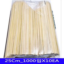 대나무대꼬지 나무꼬챙이 25Cm_1000입 10개, 골든타임벨 1, 골든타임벨 1