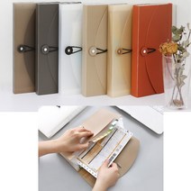 화일케이스 서류 문서 보관함 영수증 정리함 데스크 화일박스, 1개, 레드