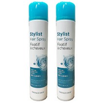 더페이스샵 스타일리스트 헤어 스프레이 300ml 2개, 상세페이지 참조