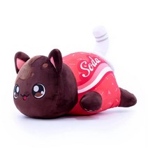 인형 Meemeow Aphmau 플러시 Meemeows 음식 고양이 Plushie Bunle Ahpmau 프렌치 프라이 버거 베개 완구 Kawaii Cute Plushy Cats, [01] Soda