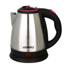 리빙센스 실속형 용량 1.5L 위생적인 스테인리스재질 무선 포트 LSK-1515
