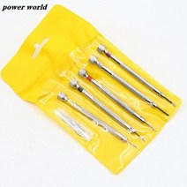 0.8mm-1.6mm 5Pcs 시계 제조 업체 스크류 드라이버 세트 안경 플랫 블레이드 수리 도구 컴퓨터에, 한개옵션0