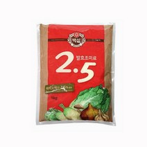 CJ 제일제당 백설 조미료 핵산 1 KG