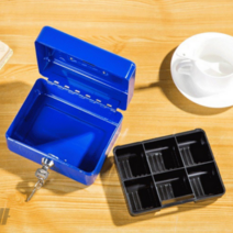 미니 금고 코인박스 지폐박스 소형 서랍장, ♣­상품:돈통소형레드­♧