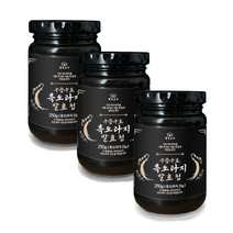 웰빙곳간 3대 전통계승 구증구포 수제 흑도라지 발효청 250g, 3개