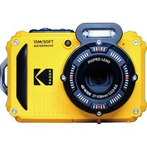 Kodak 컴팩트 디지털 카메라 Kodak PIXPRO WPZ2 방수 방진 내충격 CALS 모드 옐로우