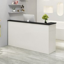 인포메이션 카운터테이블 카페 미용실 안내데스크, 흑백 좌회전