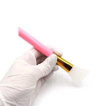 미용 DIY 팩만들기 소프트 실리콘 팩 브러쉬 랜덤발송, 상세페이지 참조