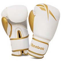 리복 복싱 글러브 10 12 14 16 온스 권투 킥복싱 골드화이트