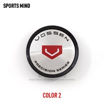 휠캡 4개/몫 75MM 자동차 휠 센터 허브 모자 VOSSEN 정밀 시리즈 엠 블 럼 로고 스타일링 액세서리, 02 COLOR 2
