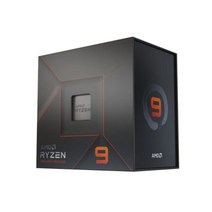 AMD Ryzen 9 7900X Box cooler 없음 12 코어 24 스레드 4.7GHz(Boost 5.6GHz) 170W 100-100000589WOF 3년 보증 []