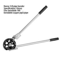 파이프 밴딩기 유압 배관 하우스 180 도 얇은 벽 벤더 알루미늄 스테인레스 스틸 수동 구리 벤더 튜브 벤딩 도구, 2.02