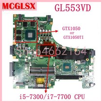 노트북 메인보드 GL553VD i5i7 CPU GTX1050GTX1050TI Asus FX553V 노트북 마더 보드, 04 I77700 GTX10504G