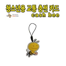 No60/청소년용 핸드폰 고리용 교통카드(벌)
