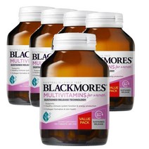 뉴질랜드 블랙모어스 Blackmores Multi For Women 여성 멀티비타민 150정, 5팩