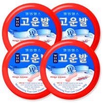 웰빙헬스 WHB 고운발 빨강 100g x 4개/발관리 풋케어