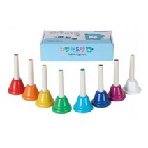 [SH] 다벨 미니 핸드벨 8음 유아 어린이 악기연주 터치벨( SH 62000EA ), 본상품