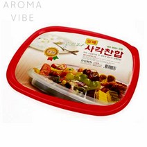 친환경반찬용기 사각찬합6칸 L THCO13